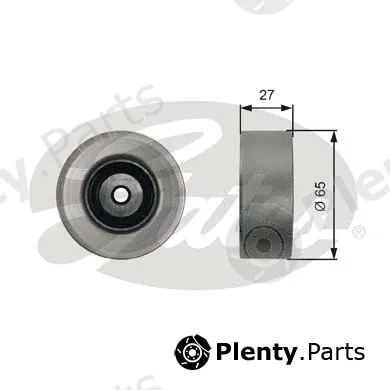 Gates T36451 — Deflection/Guide Pulley, V-ribbed belt DriveAlign®
