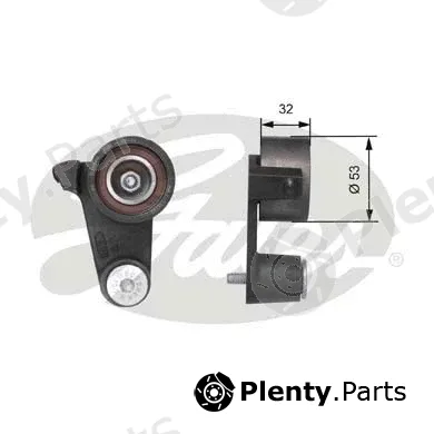 Gates T41279 — Tensioner Pulley, timing belt PowerGrip®