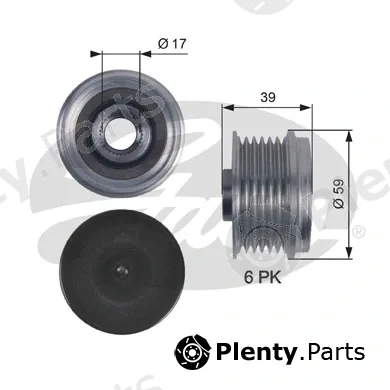 Gates OAP7113 — Alternator Freewheel Clutch DriveAlign®