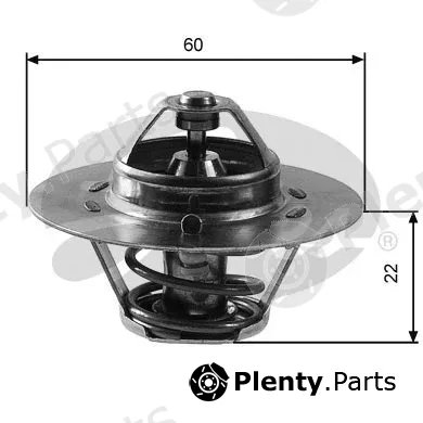 Gates TH12488G1 — Thermostat, coolant