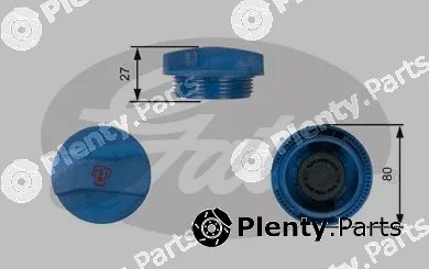Gates RC211 — Cap, coolant tank
