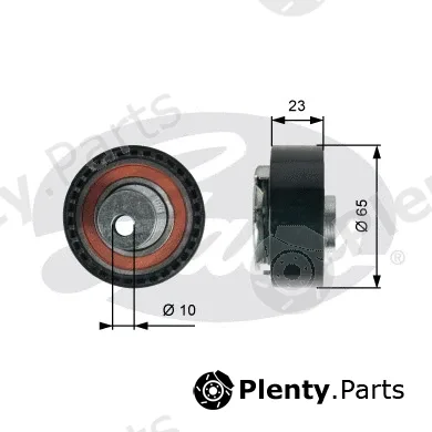 Gates T43228 — Tensioner Pulley, timing belt PowerGrip®