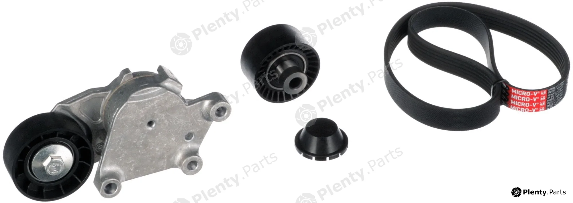 Gates K016PK803 — V-Ribbed Belt Set Micro-V® Kit