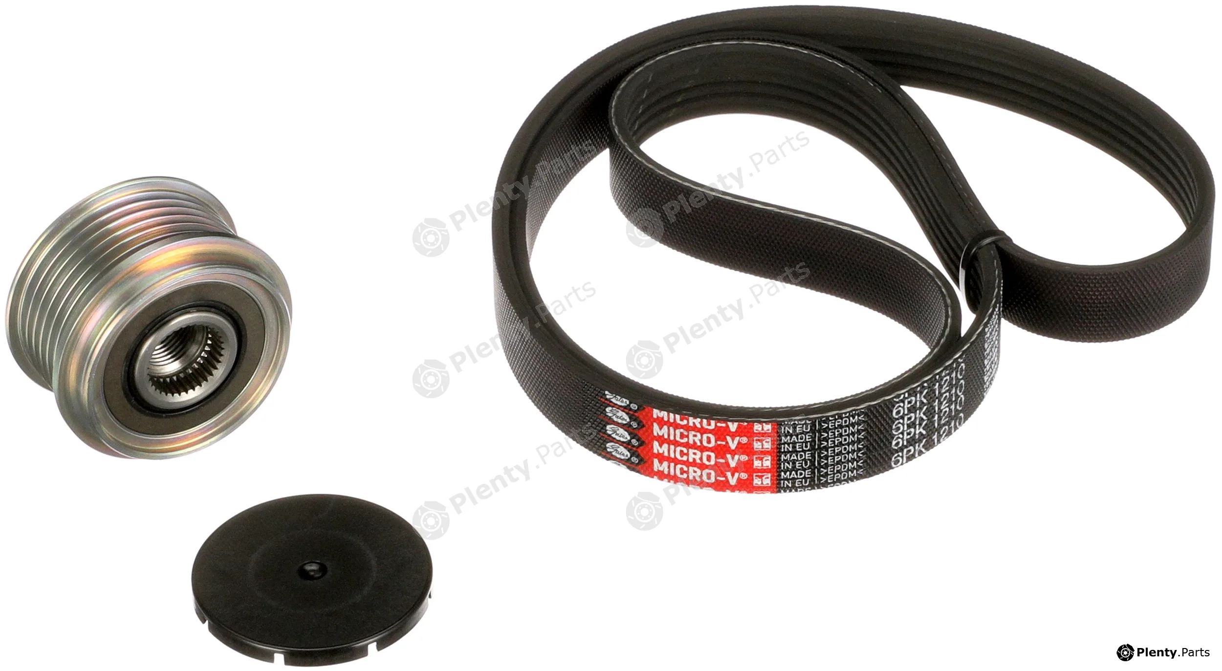 Gates K016PK1210 — V-Ribbed Belt Set Micro-V® Kit