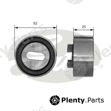 Gates T41030 — Tensioner Pulley, timing belt PowerGrip®