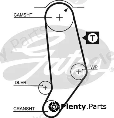 Gates 5053 — Timing Belt PowerGrip®