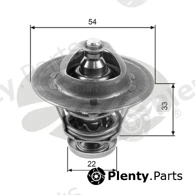 Gates TH22285G1 — Thermostat, coolant