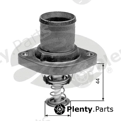 Gates TH24989G1 — Thermostat, coolant