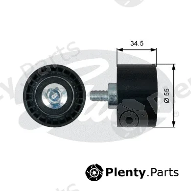 Gates T42218 — Deflection/Guide Pulley, timing belt PowerGrip®