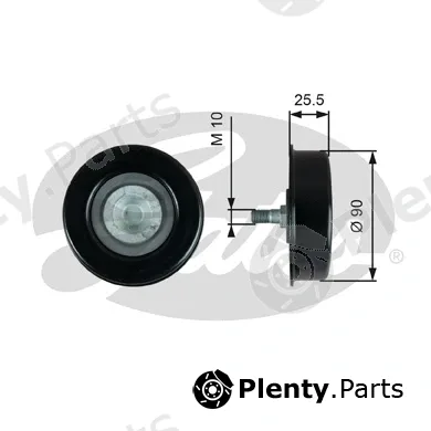 Gates T39362 — Tensioner Pulley, V-ribbed belt DriveAlign®