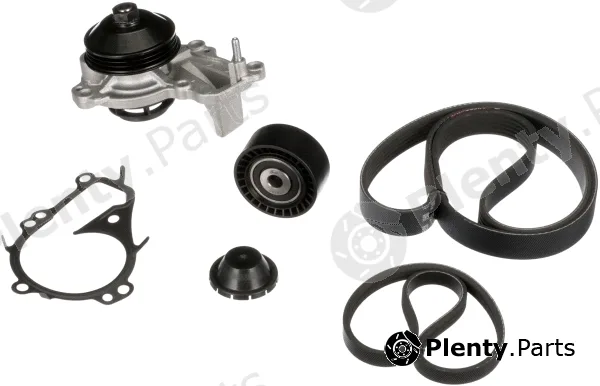 Gates KP16PK848SF — Water Pump + V-Ribbed Belt Kit Micro-V® Kit