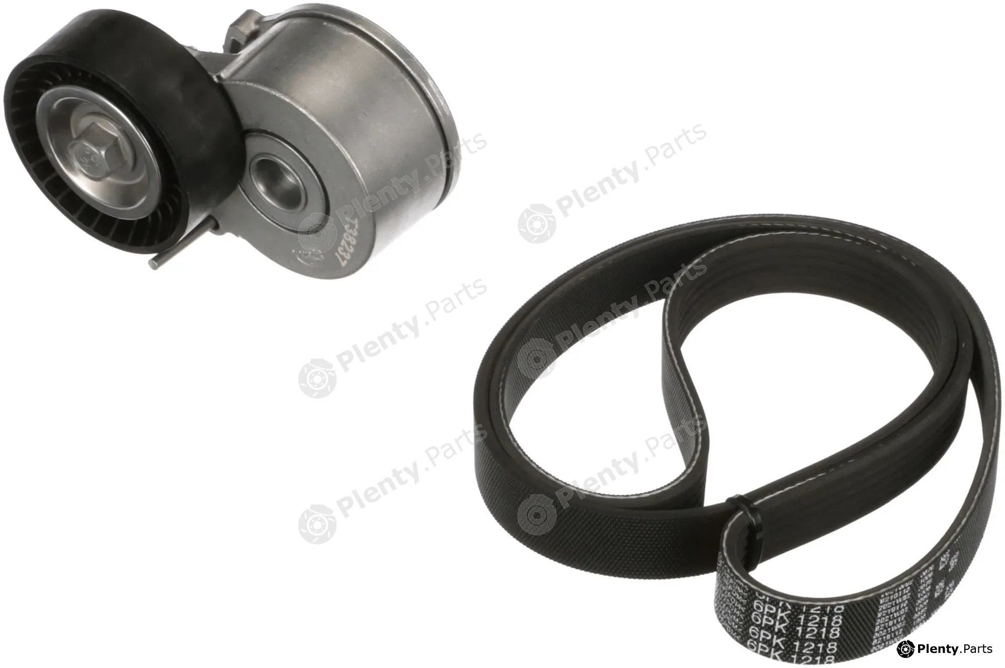 Gates K016PK1218 — V-Ribbed Belt Set Micro-V® Kit