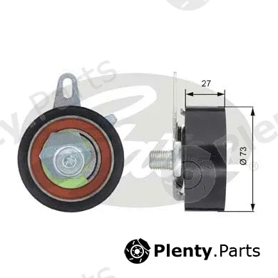 Gates T43036 — Tensioner Pulley, timing belt PowerGrip®