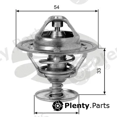 Gates TH12988G1 — Thermostat, coolant
