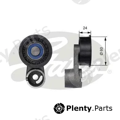 Gates T41124 — Tensioner Pulley, timing belt PowerGrip®
