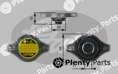 Gates RC127 — Cap, radiator