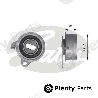 Gates T41211 — Tensioner Pulley, timing belt PowerGrip®