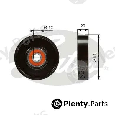 Gates T36321 — Tensioner Pulley, V-ribbed belt DriveAlign®