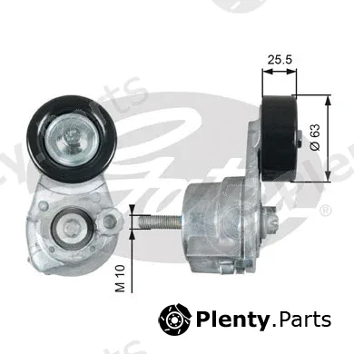 Gates T39160 — Belt Tensioner, V-ribbed belt DriveAlign®