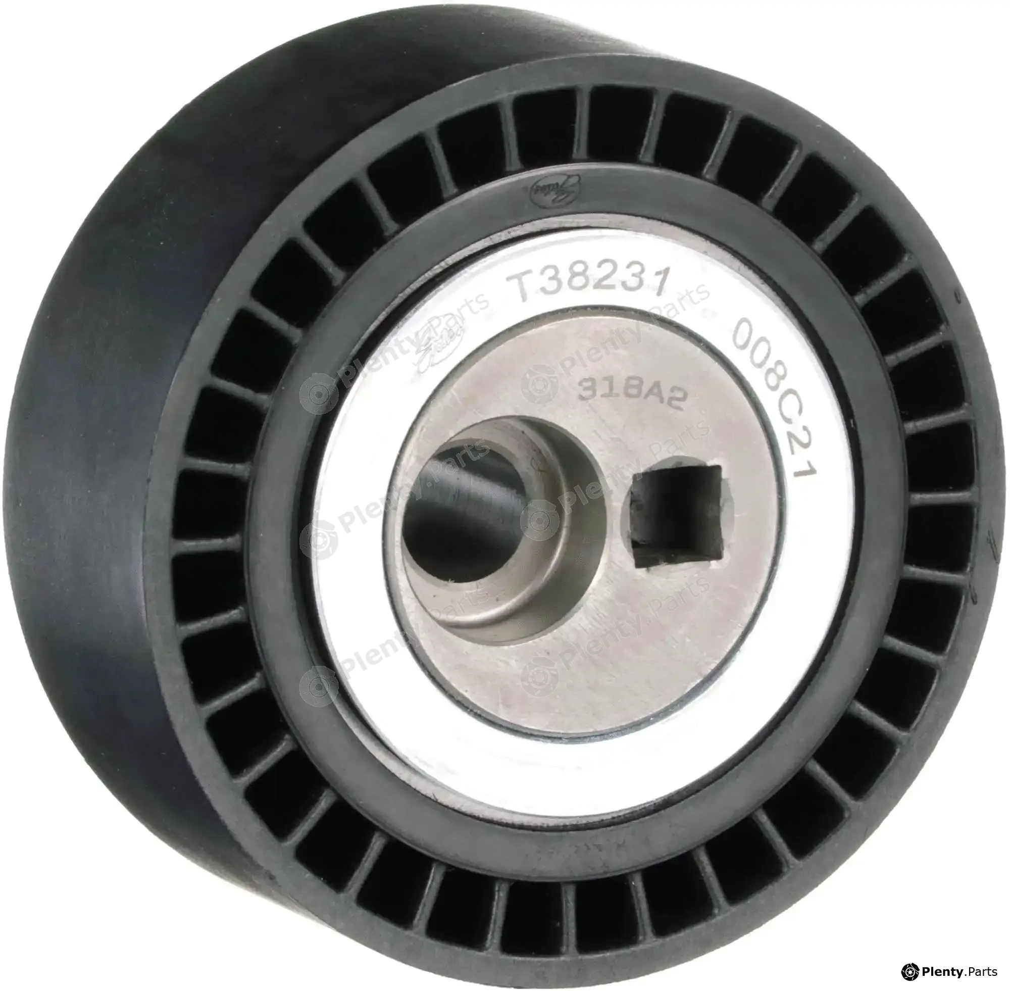 Gates T38231 — Tensioner Pulley, V-ribbed belt DriveAlign®