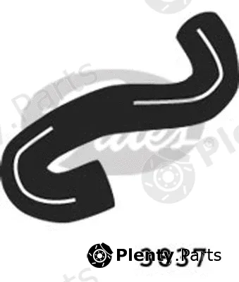 Gates 3837 — Radiator Hose