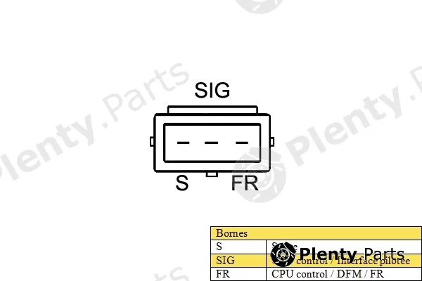 Da Silva 011586 — Alternator DA SILVA