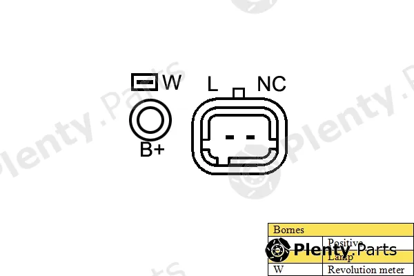 Da Silva 010482 — Alternator DA SILVA
