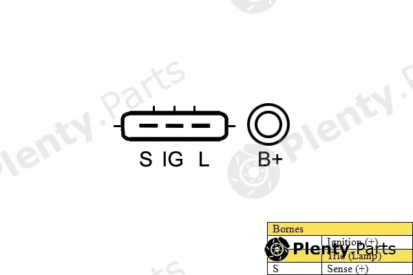 Da Silva 011732 — Alternator DA SILVA