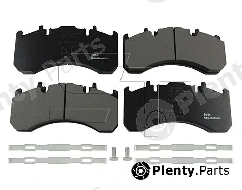 St-Templin 03.120.8700.501 — Brake Pad Set, disc brake