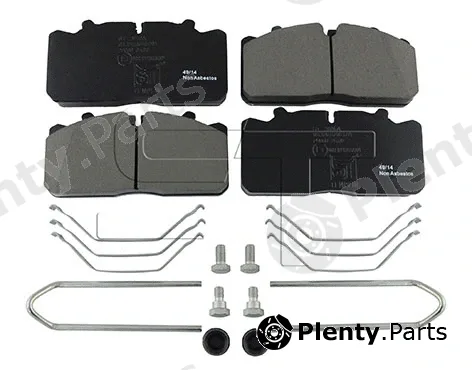 St-Templin 03.120.8700.091 — Brake Pad Set, disc brake
