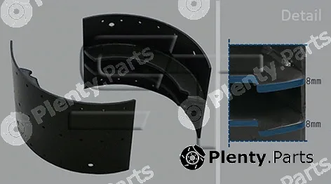 St-Templin 03.040.4004.908 — Brake Shoe Set