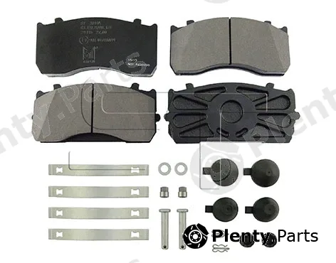St-Templin 03.120.8700.131 — Brake Pad Set, disc brake