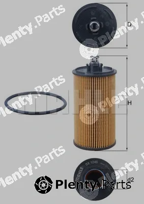 Knecht OX1245D — Oil Filter