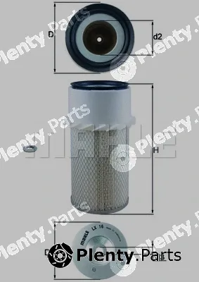 Knecht LX16 — Air Filter