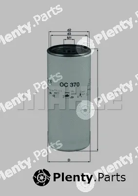 Knecht OC370 — Oil Filter