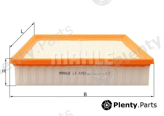 Knecht LX4392 — Air Filter