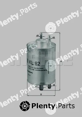 Knecht KL82 — Fuel Filter