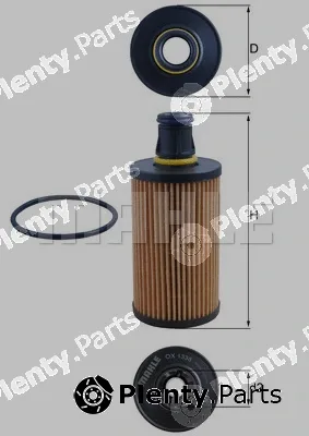 Knecht OX1338D — Oil Filter