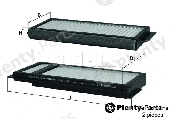 Knecht LAK346/S — Filter, cabin air