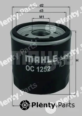 Knecht OC1252 — Oil Filter