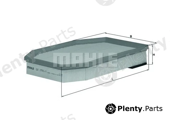 Knecht LX1741/1 — Air Filter