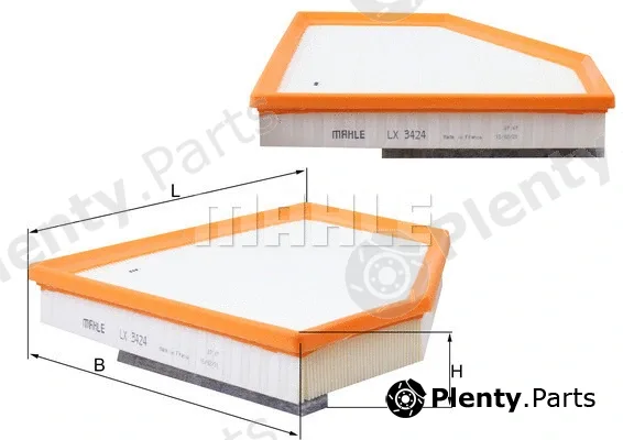 Knecht LX3424 — Air Filter