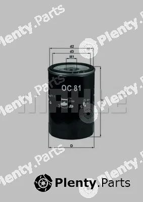 Knecht OC81 — Oil Filter