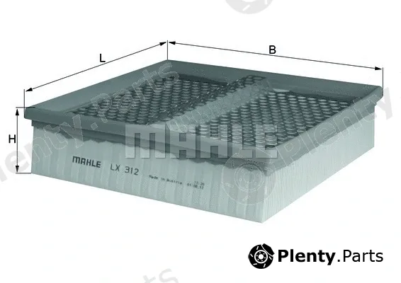 Knecht LX312 — Air Filter