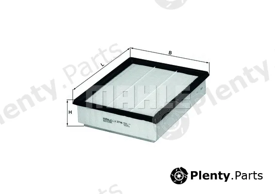 Knecht LX2748 — Air Filter