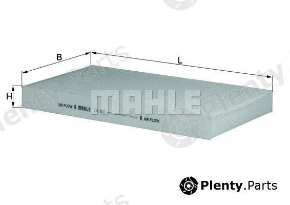 Knecht LA152 — Filter, cabin air