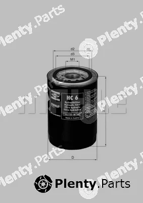 Knecht HC6 — Filter, operating hydraulics