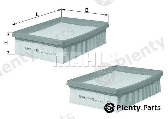 Knecht LX925/S — Air Filter