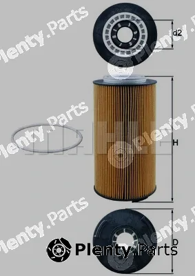 Knecht OX1097D — Oil Filter