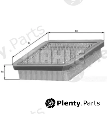 Knecht LX1010 — Air Filter
